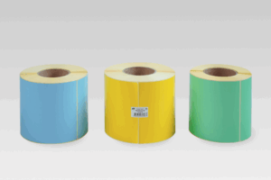 ETIQUETAS ADHESIVAS BLANCAS DE COLOR Y PERSONALIZADAS 2