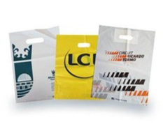 Bolsas asa troquelada / rígida